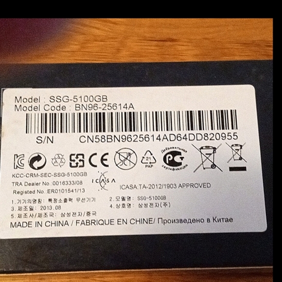 New Samsung SSG-5100GB 3D Active Glasses - Picture 10 of 11